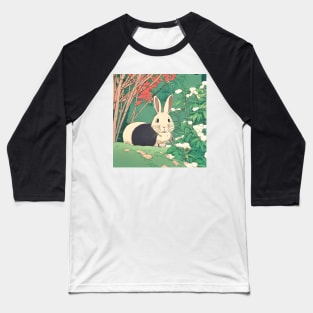 Blushed Satin Rabbit Bunny Dutch Rabbit Loves Nature Baseball T-Shirt